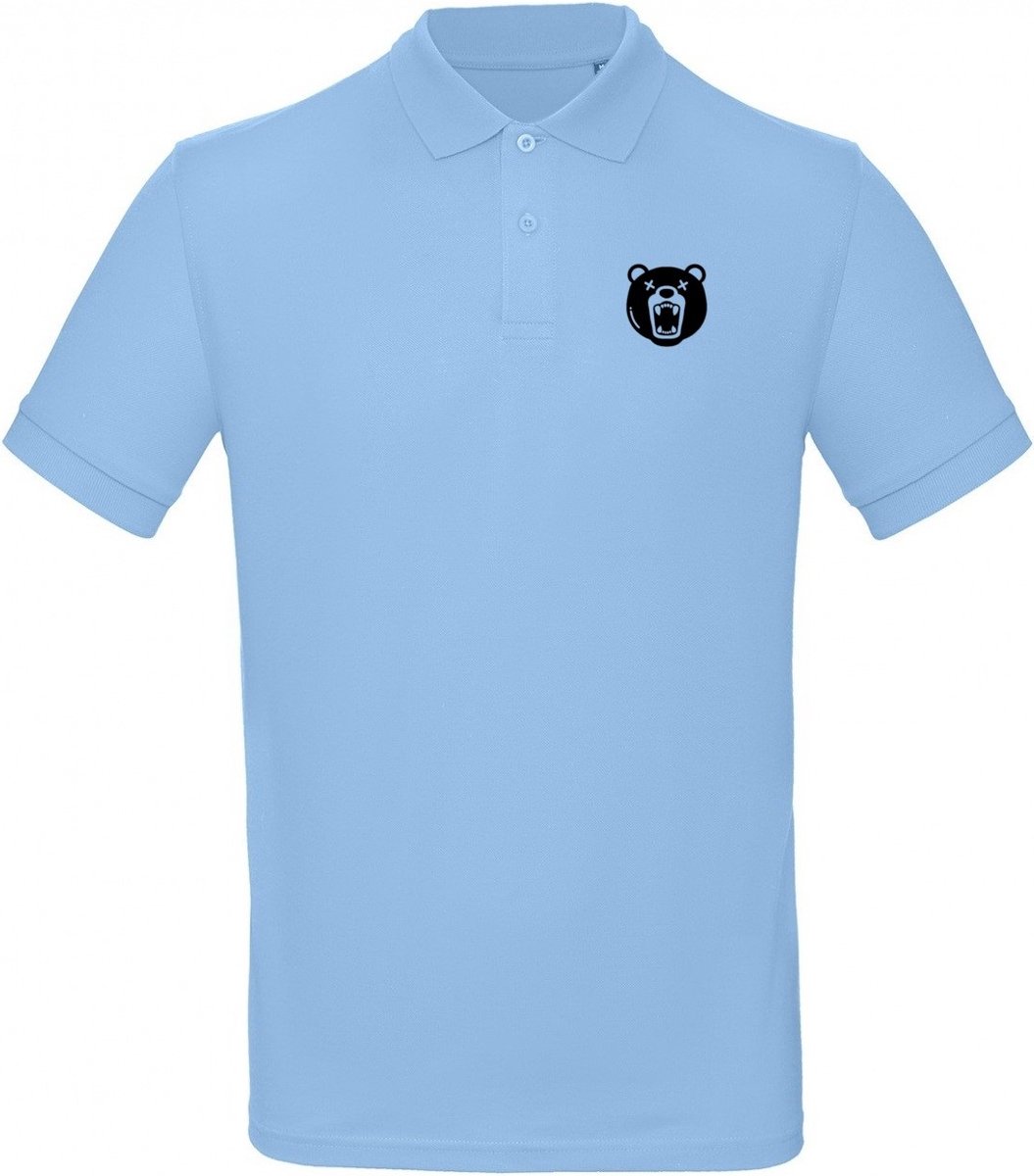 Organic Polo Beer Logo | Poloshirt | Zomer | Zomershirt | Biologisch | Maat L